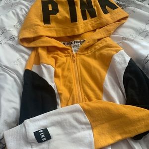 Pink VS Yellow Hoodie